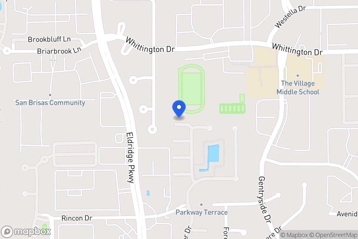 Map of 13216 Dartmoor Terrace Dr, Houston
