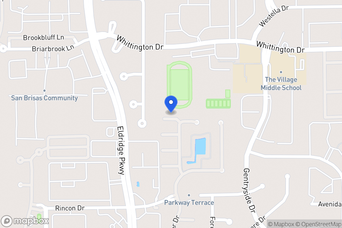Map of 13212 Dartmoor Terrace Dr, Houston