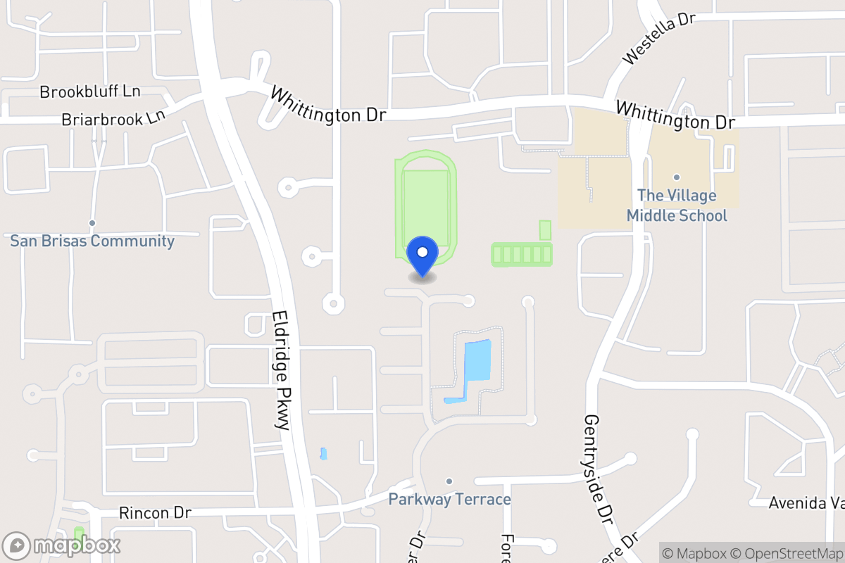 Map of 13204 Dartmoor Terrace Dr, Houston