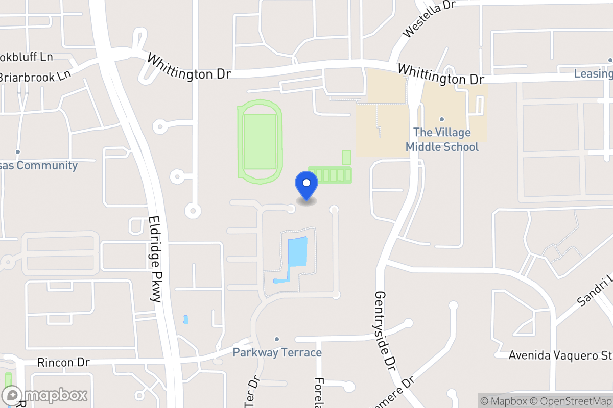 Map of 13104 Wornington Ct, Houston