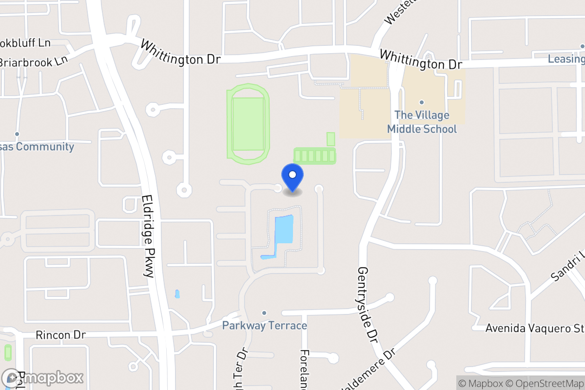 Map of 13105 Wornington Ct, Houston