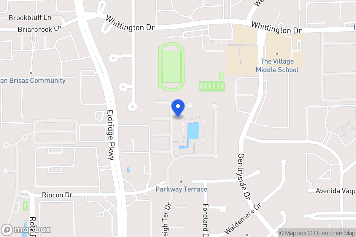 Map of 2011 Westbourne Park Dr, Houston