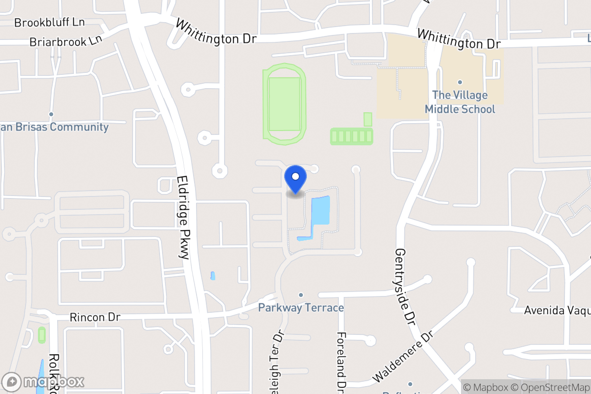 Map of 2015 Westbourne Park Dr, Houston
