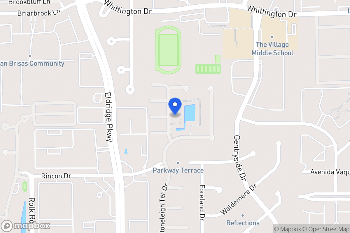 Map of 2105 Westbourne Park Dr, Houston