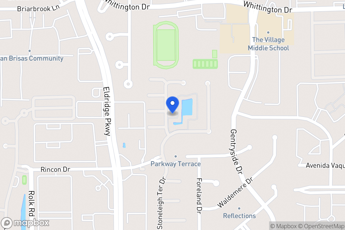 Map of 2109 Westbourne Park Dr, Houston