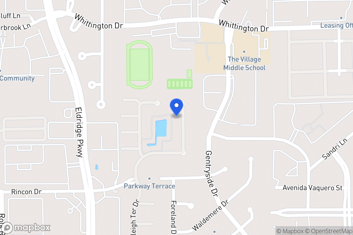 Map of 2024 Arrowood Glen Dr, Houston