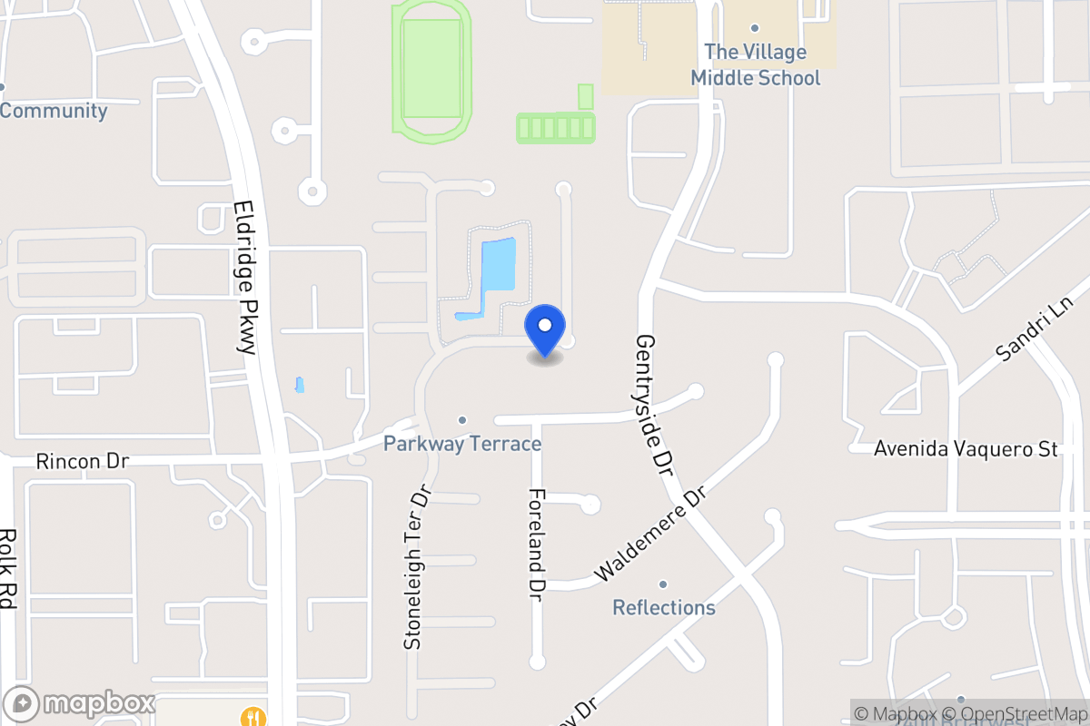 Map of 13113 Stoneleigh Terrace Dr, Houston
