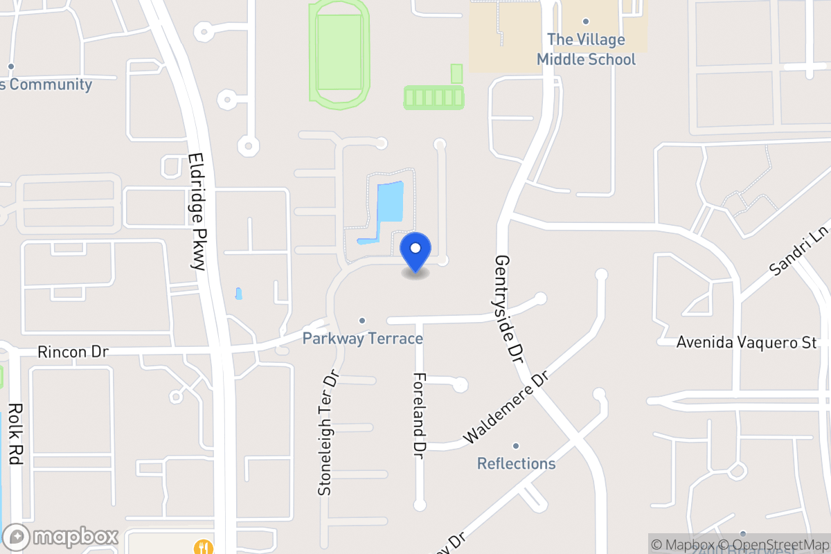 Map of 13117 Stoneleigh Terrace Dr, Houston
