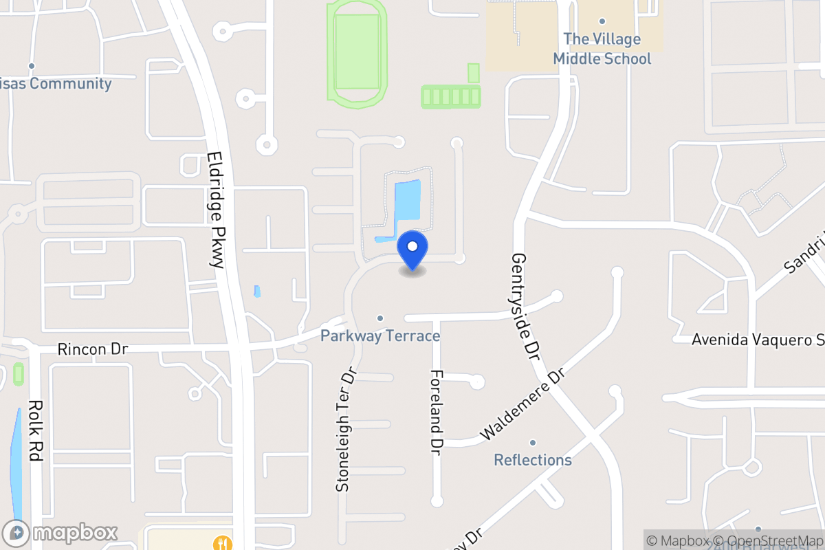 Map of 13125 Stoneleigh Terrace Dr, Houston