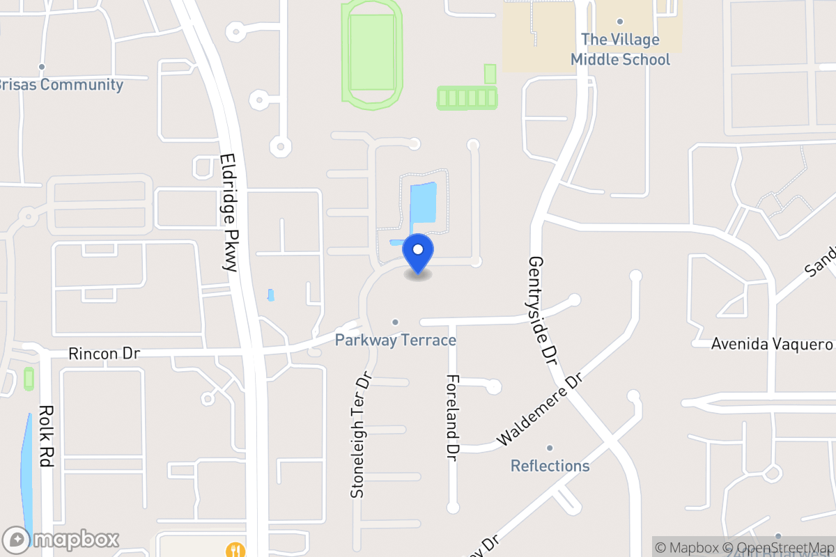 Map of 13129 Stoneleigh Terrace Dr, Houston