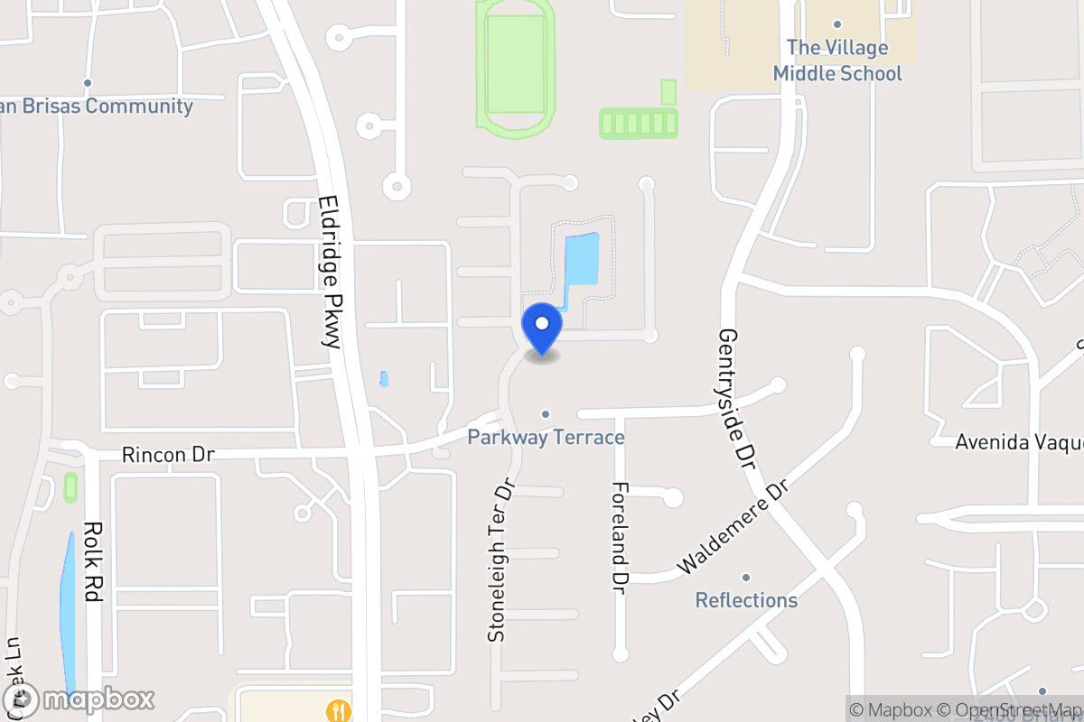 Map of 13137 Stoneleigh Terrace Dr, Houston