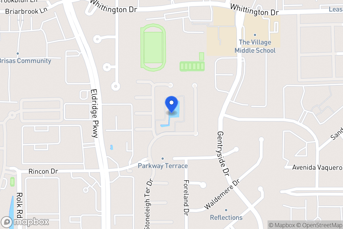 Map of Stoneleigh Terrace Dr, Houston