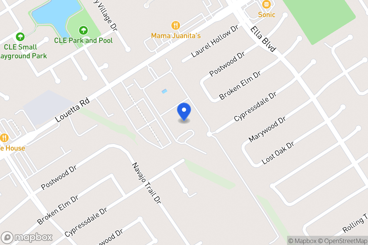 Map of 4115 Louetta Rd, Spring