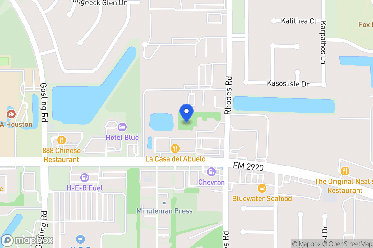 Map of 21401 Rhodes Rd, Spring