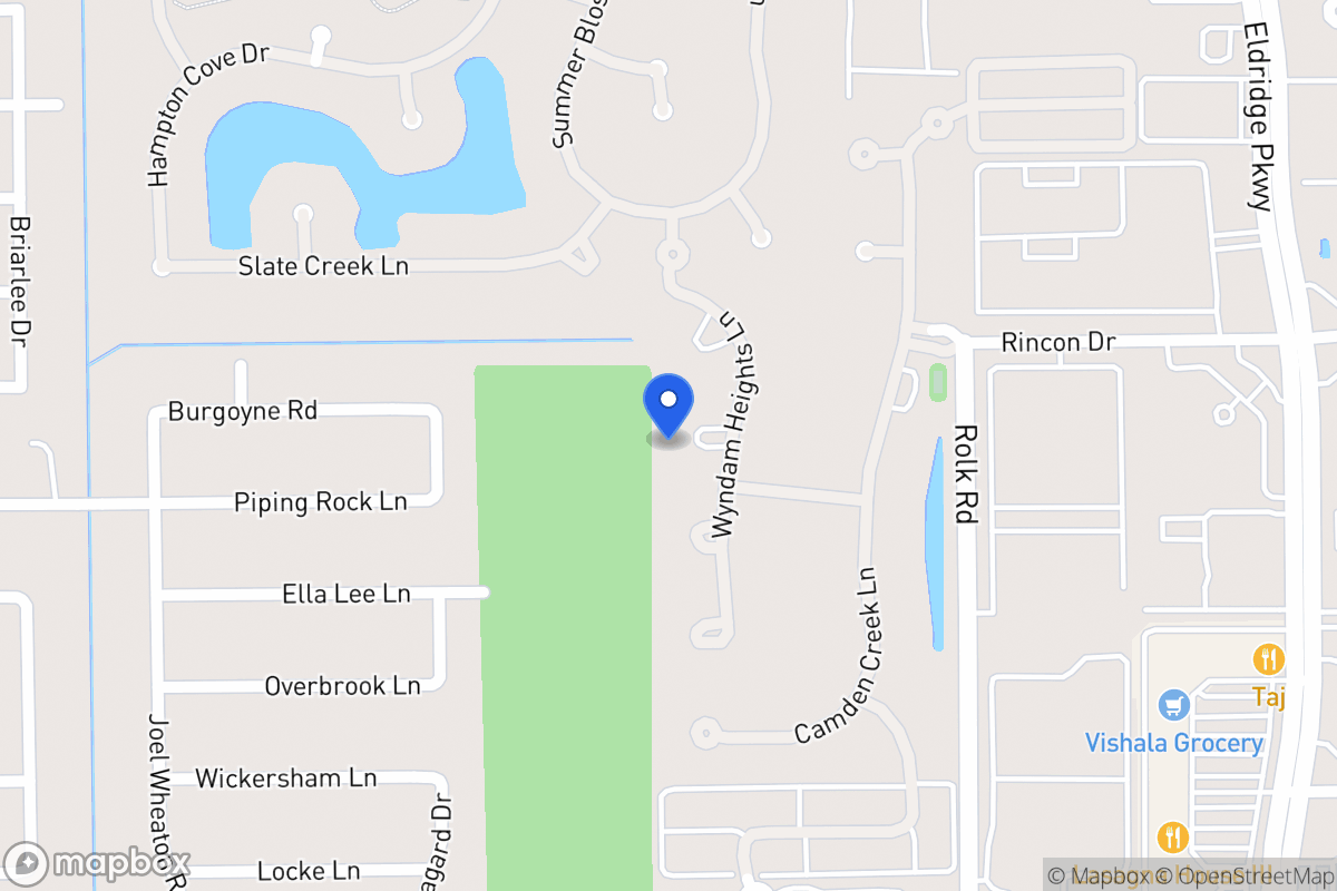 Map of 13711 Northwood Meadow Cir, Houston