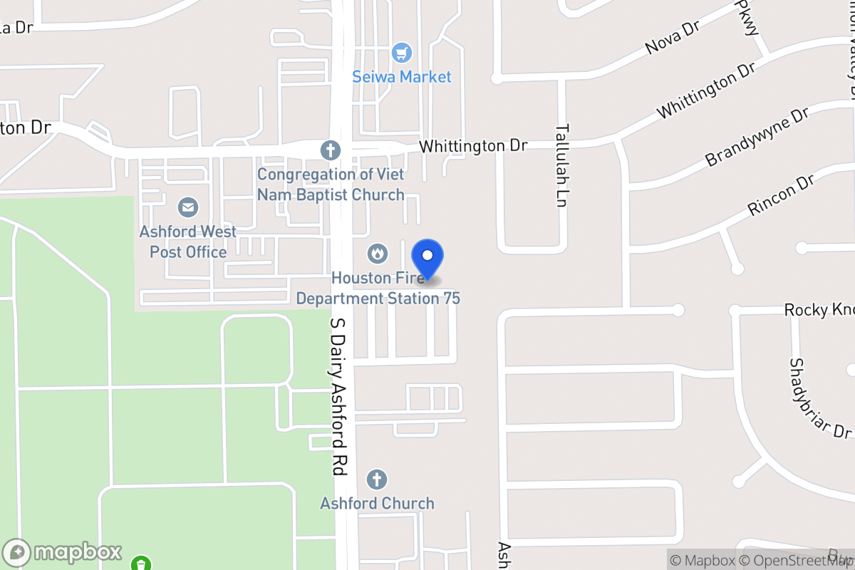 Map of 12514 Malachite Way, Houston