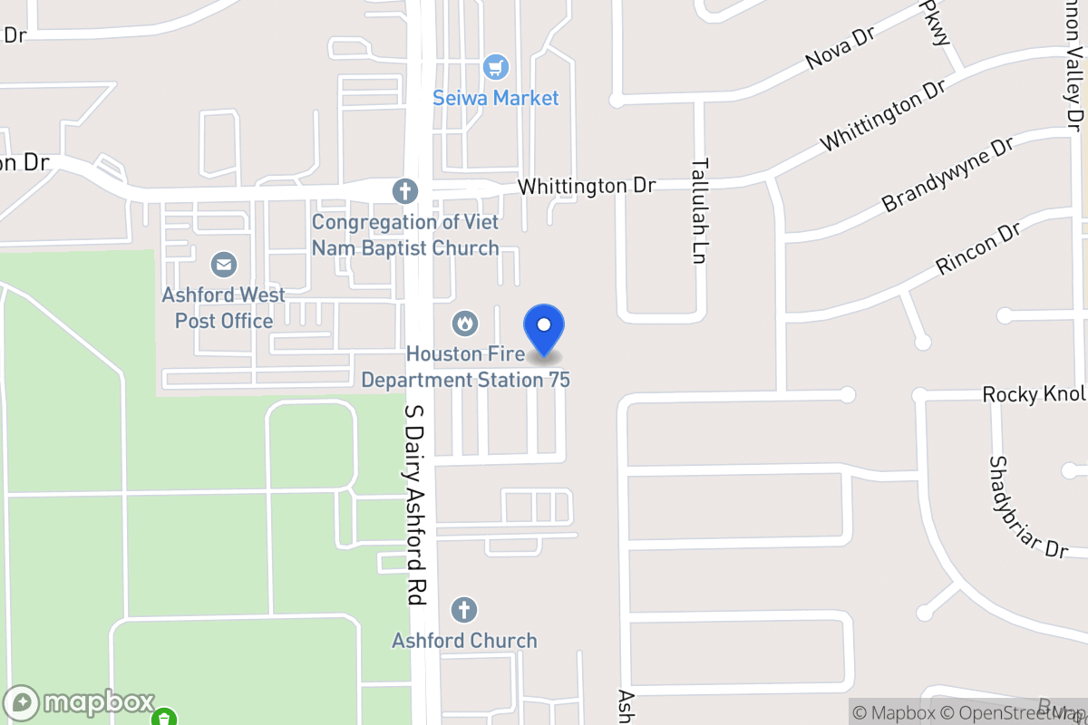 Map of 12506 Malachite Way, Houston