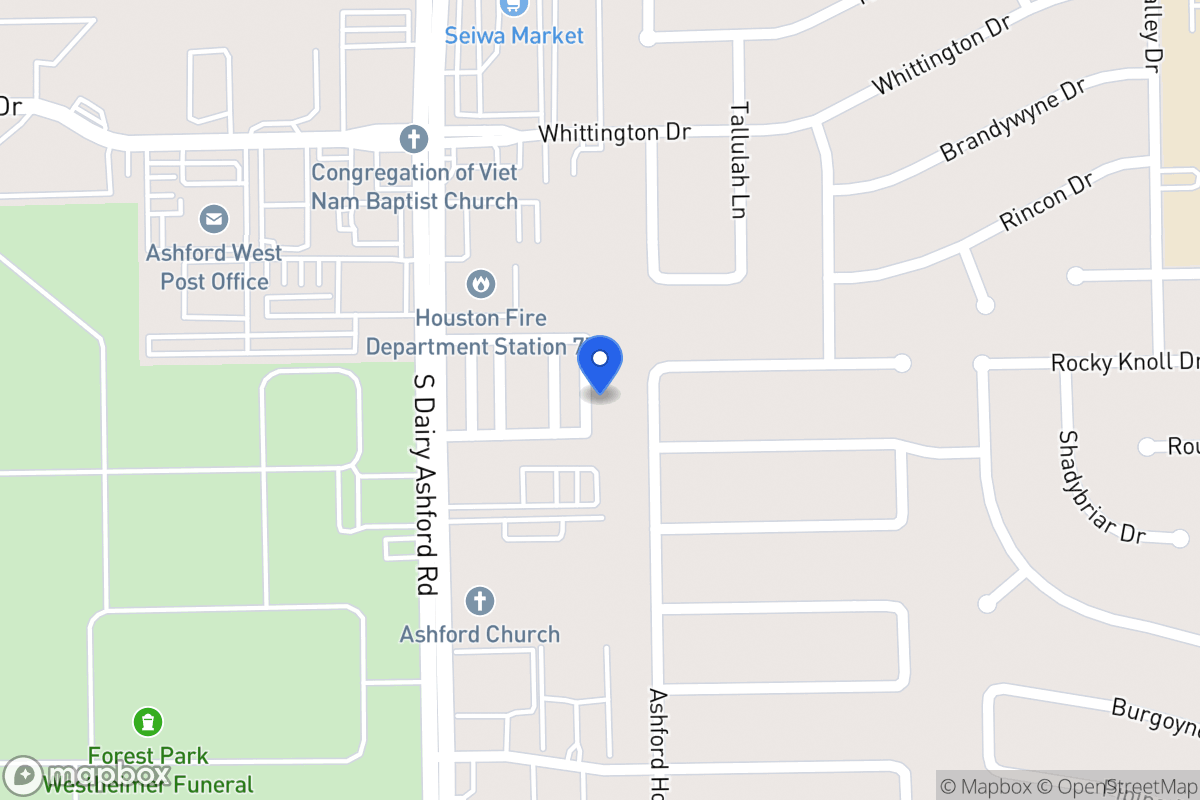 Map of 2039 Tarfite Pl, Houston