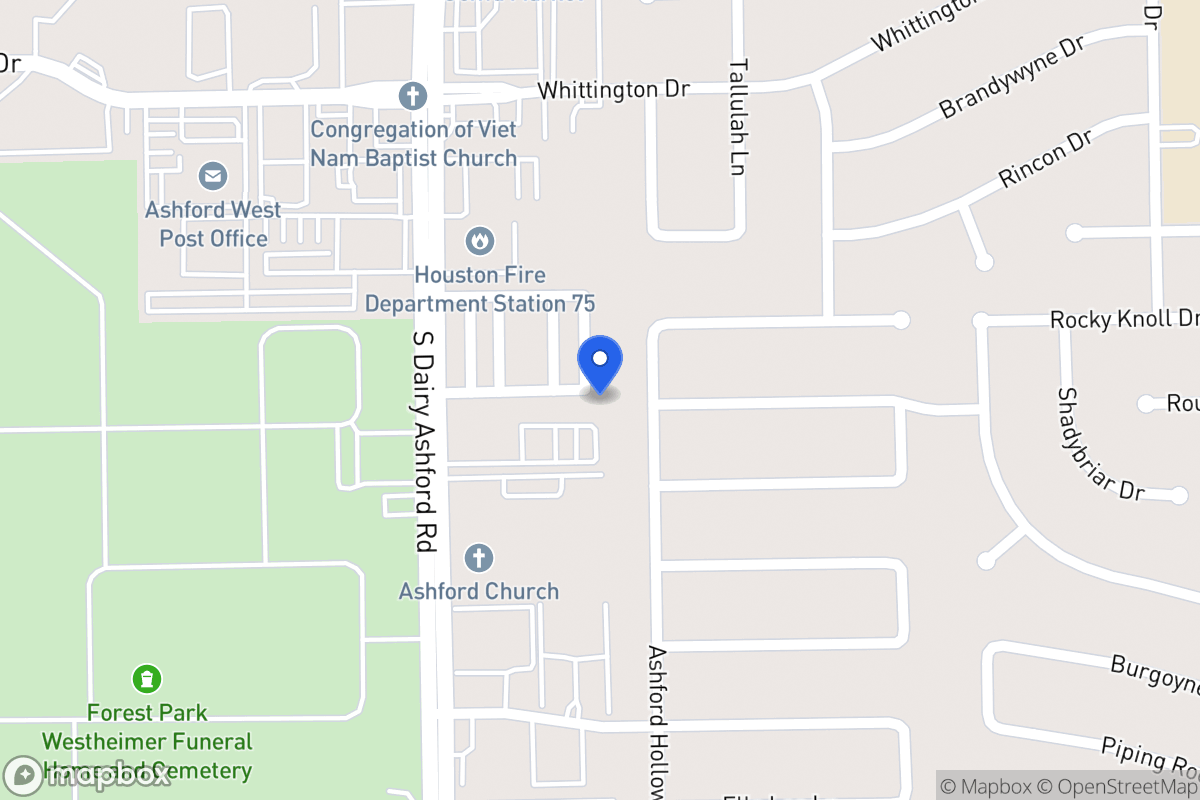 Map of 2059 Tarfite Pl, Houston