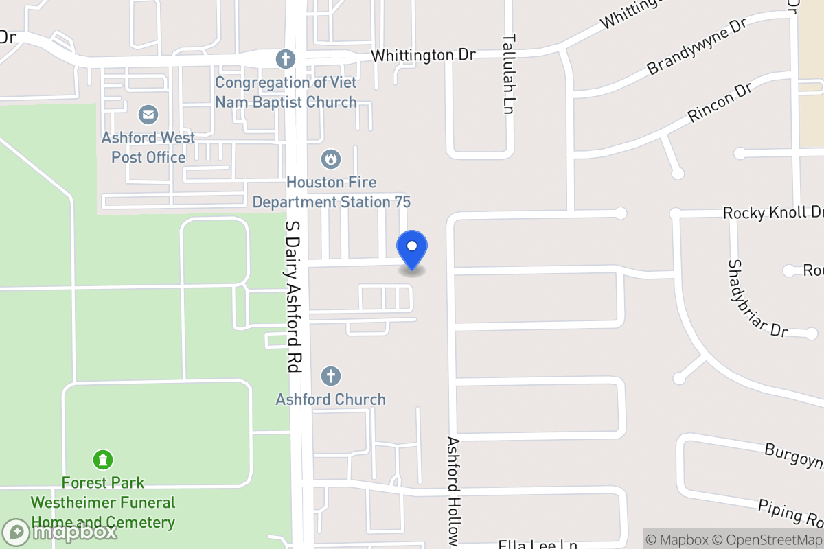 Map of 2063 Tarfite Pl, Houston