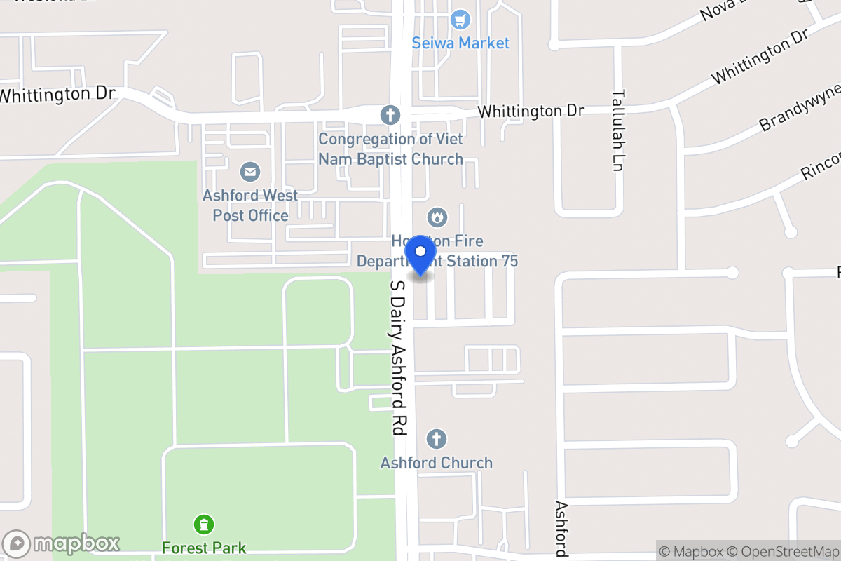 Map of 2022 Jadeite Trace, Houston
