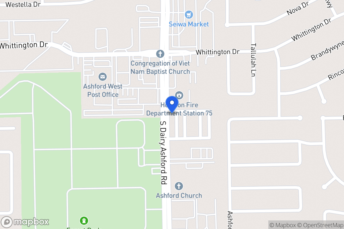 Map of Malachite Way, Houston