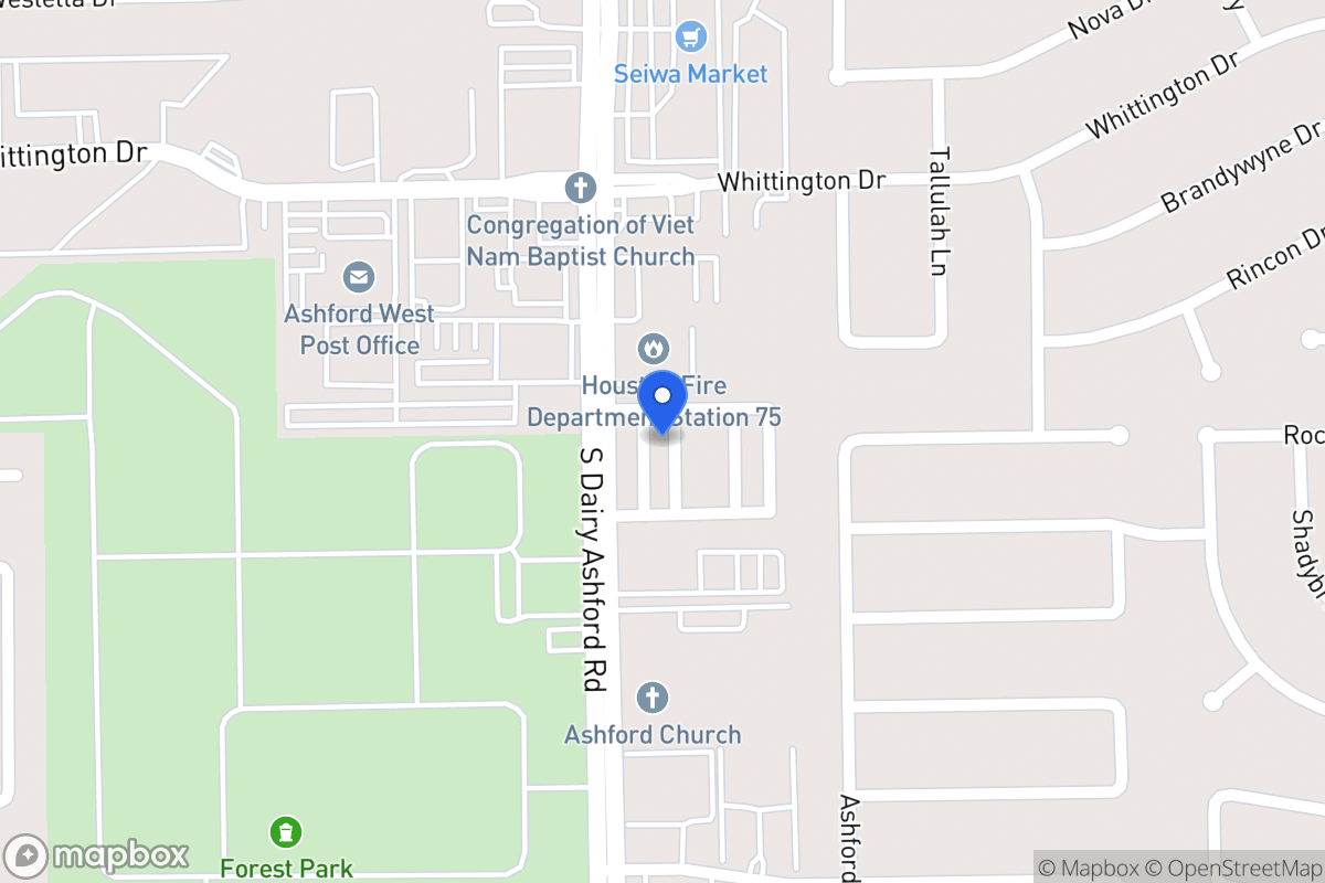 Map of 2023 Jadeite Trace, Houston