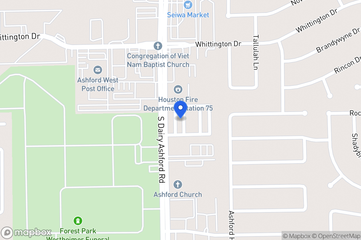 Map of 2031 Jadeite Trace, Houston