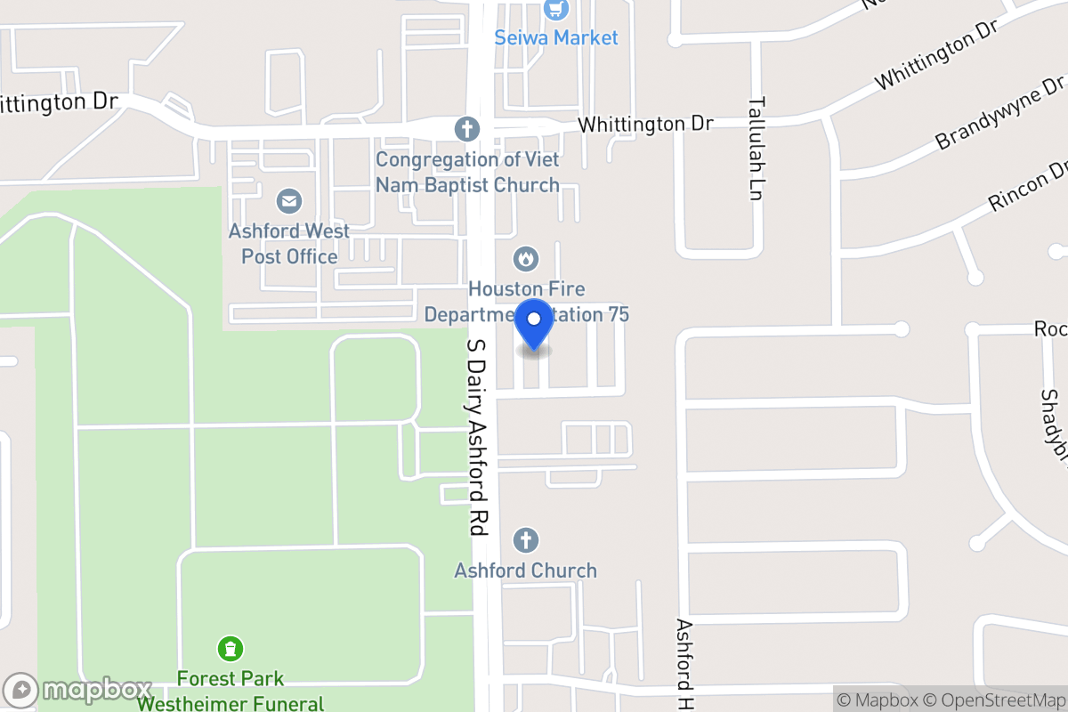 Map of 2035 Jadeite Trace, Houston