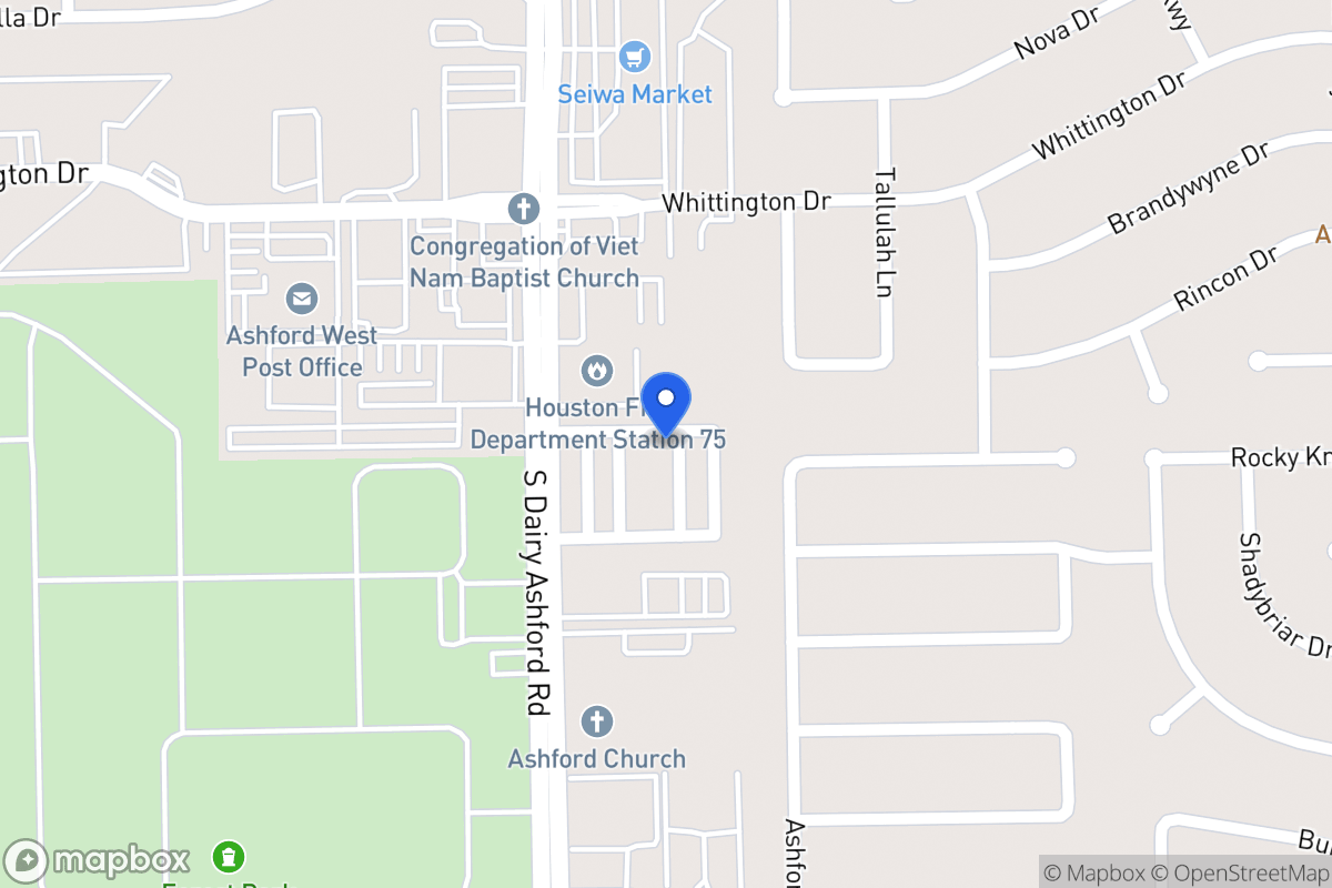 Map of 12555 Malachite Way, Houston