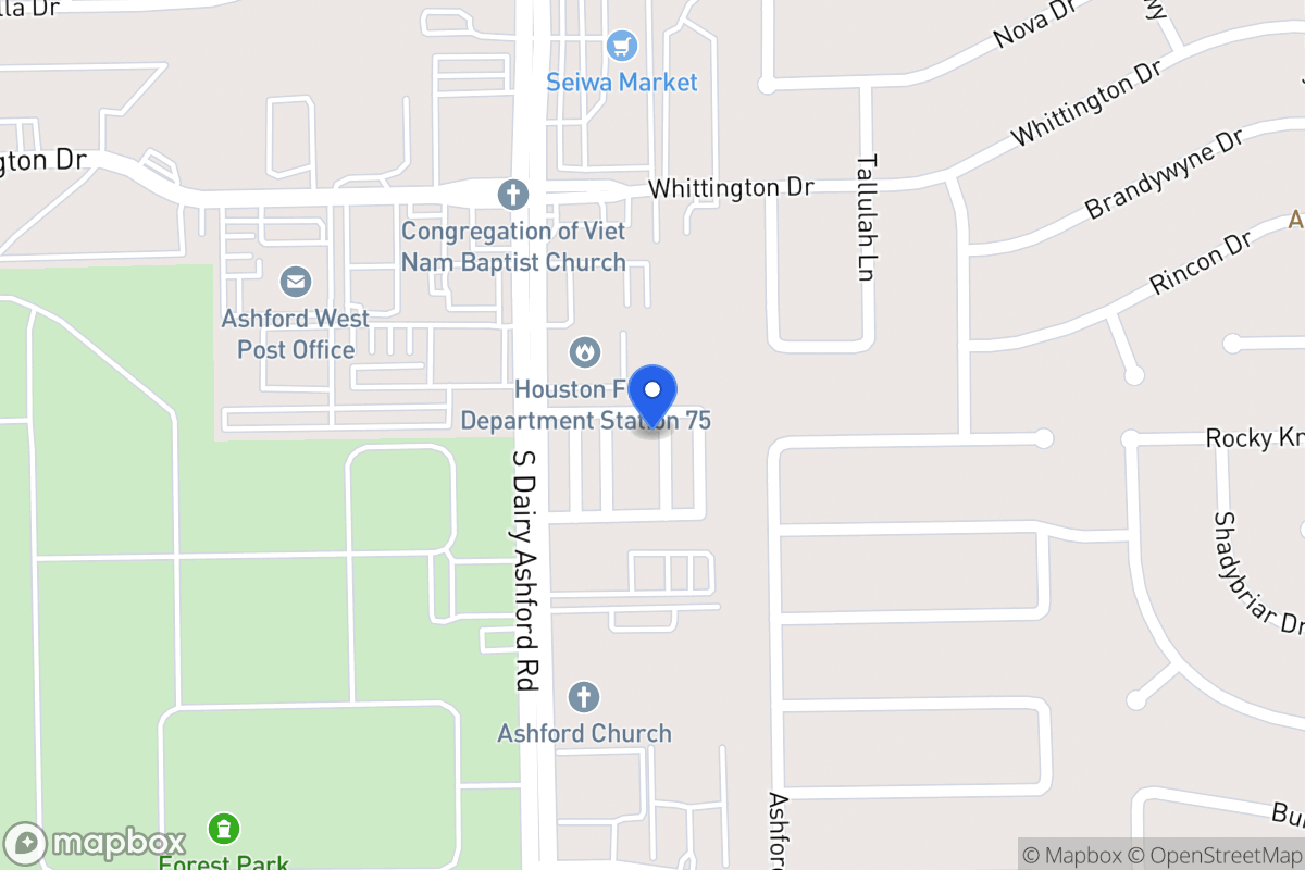 Map of 12551 Malachite Way, Houston