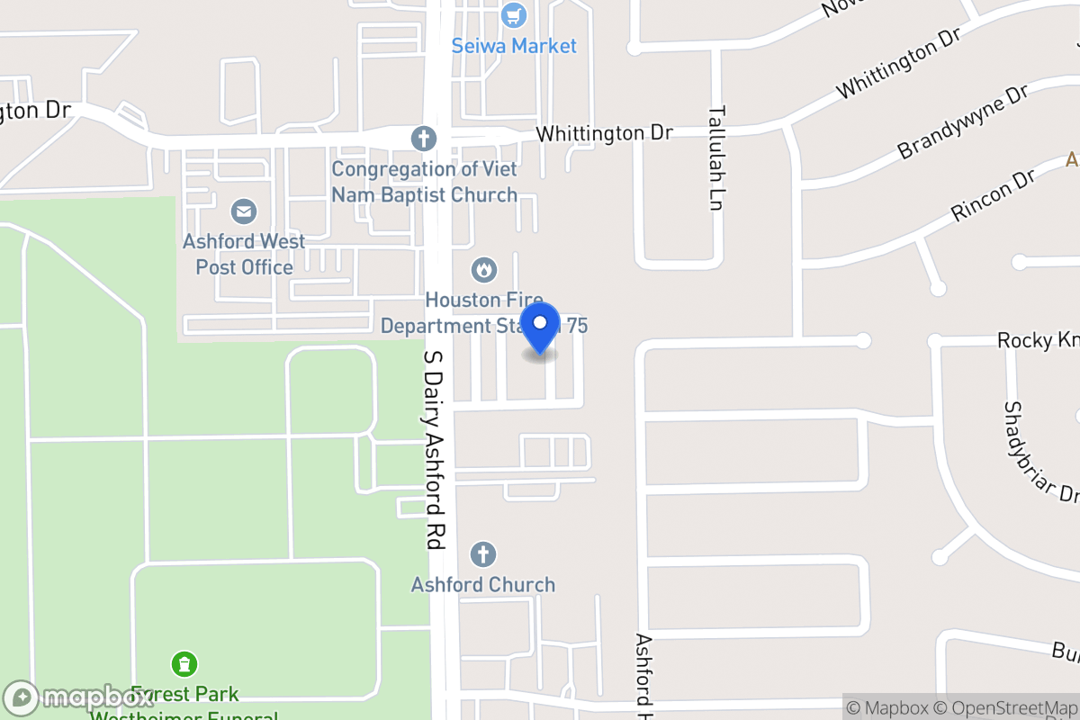 Map of 12539 Malachite Way, Houston