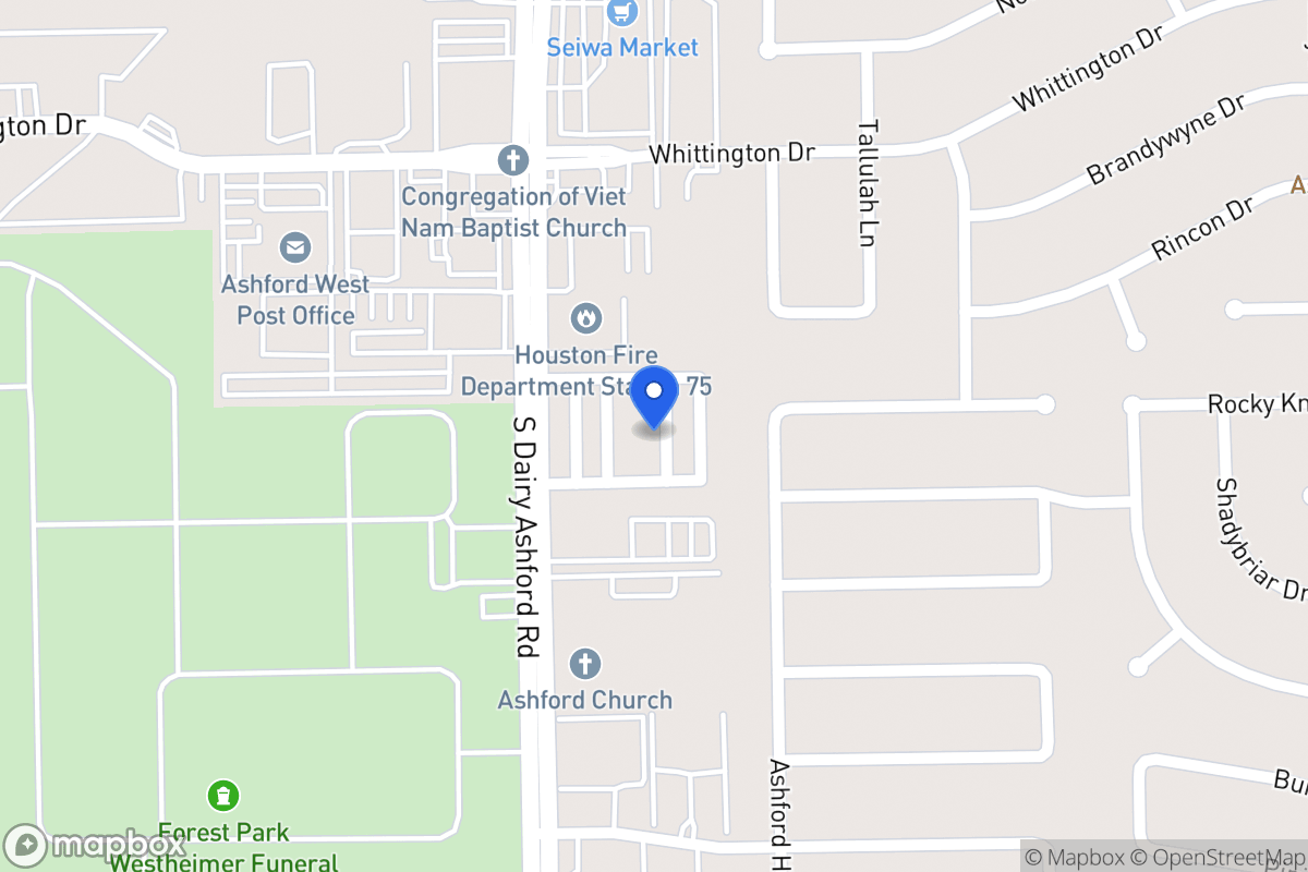 Map of 12535 Malachite Way, Houston