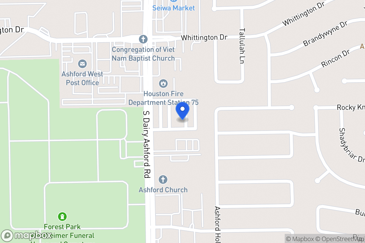 Map of 12527 Malachite Way, Houston