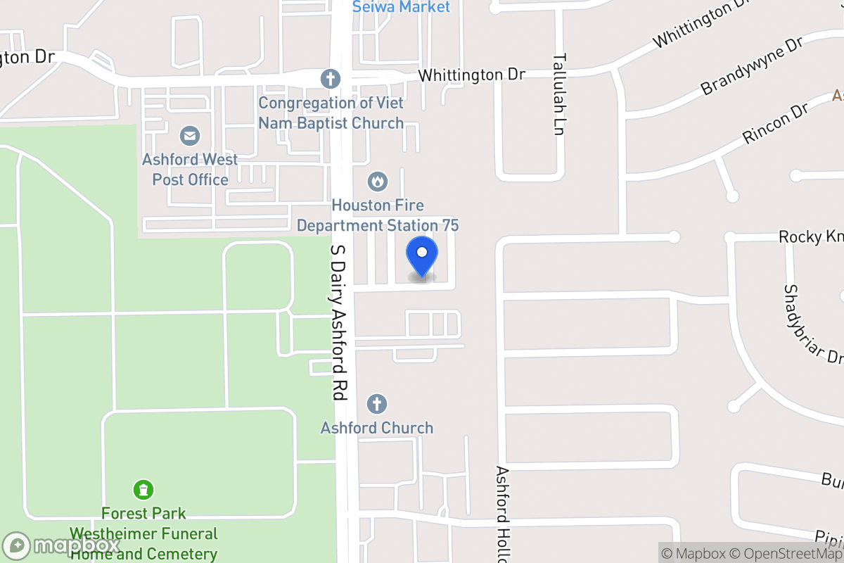 Map of 12519 Malachite Way, Houston