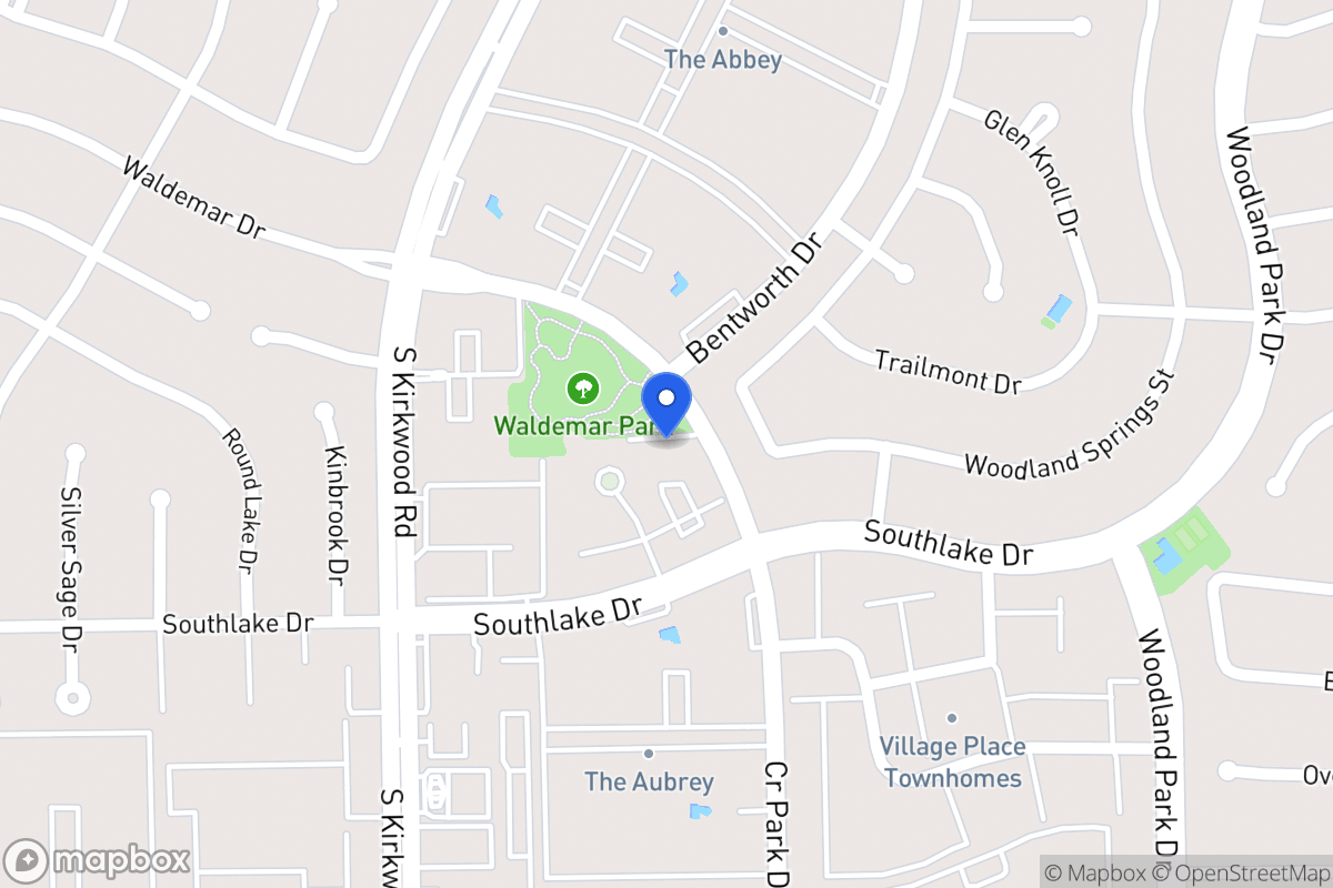 Map of 11619 Waldemar Dr, Houston