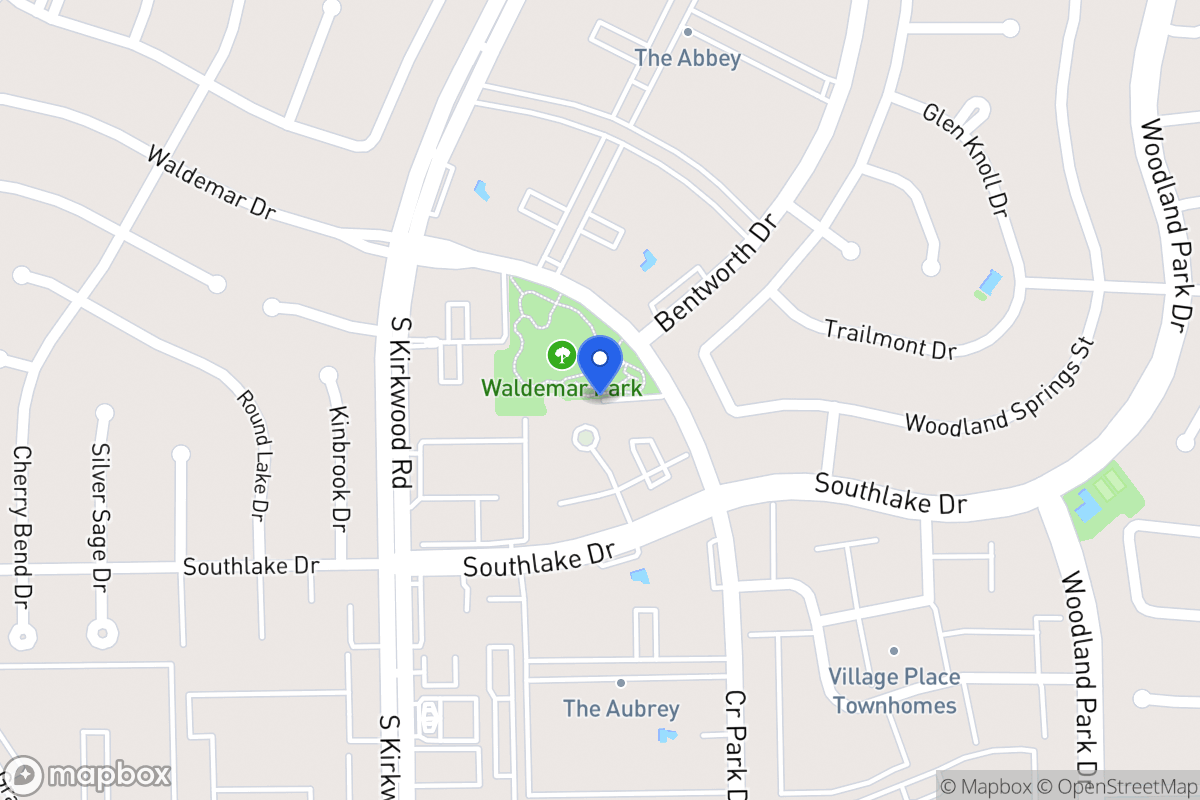 Map of Waldermar Dr, Houston