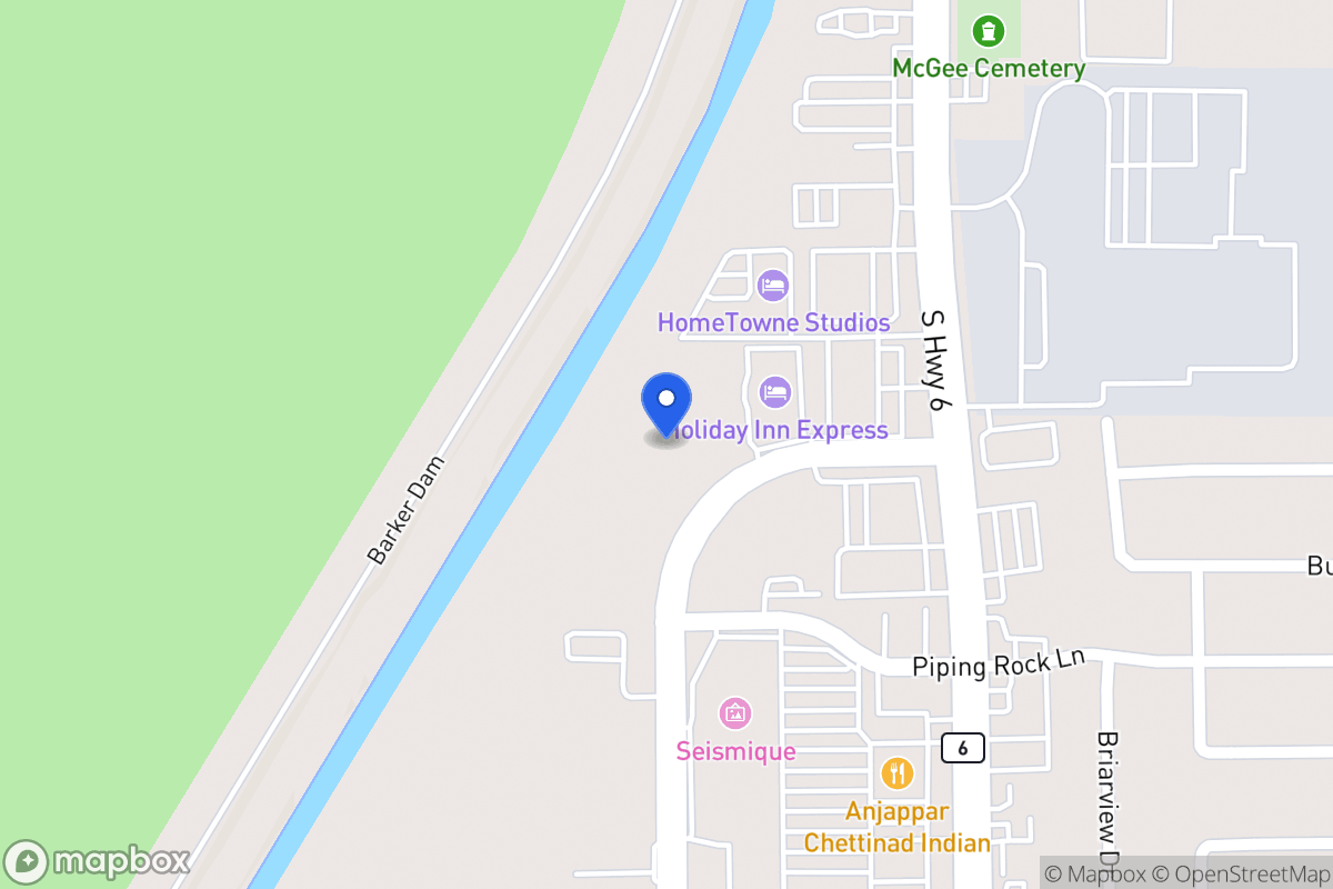 Map of 2250 Barker Oaks Dr, Houston